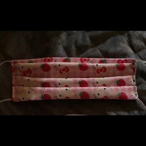 Adult Hello Kitty hand made face mask